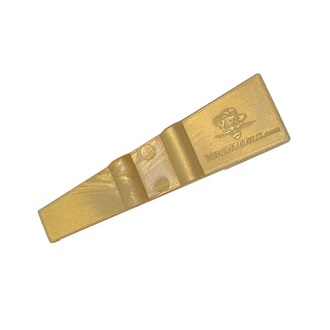 YelloTools YelloMini Gold, semi-hard squeegee cut to a thin shape