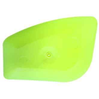 Yellow Chisler soft plastic squeegee